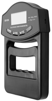 Zugprüfmaschine, Kraftmessgerät, Grifffestigkeitstester, 396 Lbs, 180 Kg, Digitales Hand-Dynamometer, USB-LCD-Bildschirm