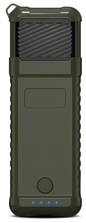 Afenau Antimosquitos Exterior, 3 en 1 Repelente Mosquitos con Linterna de Camping, Batería de 5000 mAh Antimosquitos Electrico para Camping, Patio Exterior, Viajes y Mochileros
