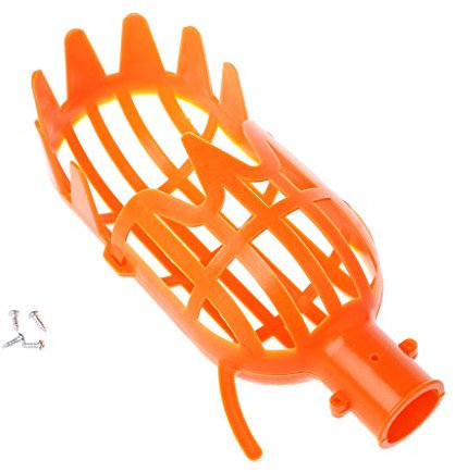 MAGELIYA 1 pièces cueilleur de Fruits en Plastique sans Poteau collecteur de Fruits Jardinage Outil de cueillette