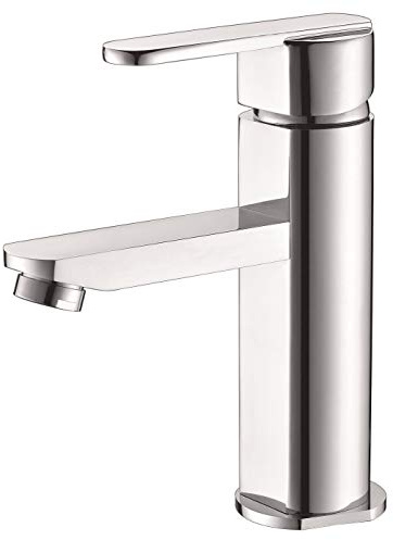 IMEX - Grifo lavabo monomando Serie Roma Cromado/Plateado BDR001-1