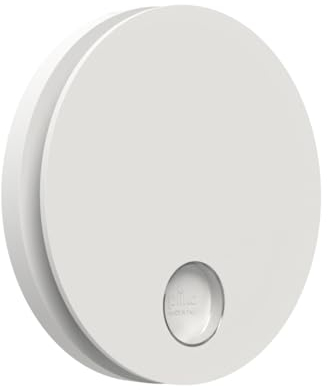 plikc - Aspiratore da parete ad aspirazione assiale serie Ario con speciale membrana in Mylar anti ritorno dell'aria esterna - 100% MADE IN ITALY (Foro Ø 98, BIANCO)