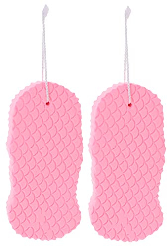 Healeved Éponge de Bain pour Garçon et Filles en Pva Légère et Facile à Ranger, Lot de 2 Bain des Bébés, Voyages