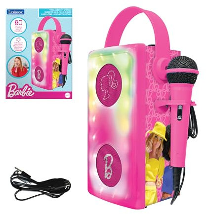 Puissante enceinte Bluetooth lumineuse Barbie avec micro