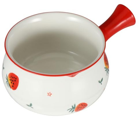 ULTECHNOVO Pentola in Ceramica Per Zuppa Piccola Ciotola in Ceramica Pentole Da Cucina Per Uso Domestico