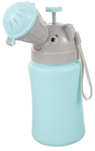 Orinal Portátil para Niños de Plástico, Ligero y Fácil de Limpiar | Viajar y Camping, Diseño Infantil, Uso Práctico en Desplazamientos, Formato Reducido