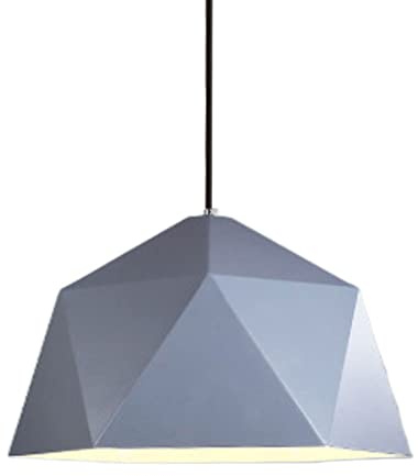 Lámpara Colgante Simple de 1 Cabeza, Pantallas de lámpara de araña de Metal macarrón Colorido, luz Colgante Ajustable de Alambre suspendido de café, luminaria Decorativa de Restaurante nórdico, para