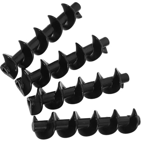 FELTECHELECTR Spiral Shaft Replacement Smooth Chocolate and Continuous Stable 4pcs for Chocolate Fountain Machine Suitable for Home and Event