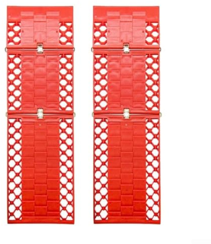 Faltbare Anfahrhilfe 60cm PP Sandbleche Paar Anti-Rutsch