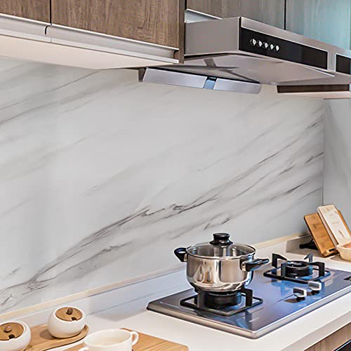 Küchen Fliesenaufkleber,Fliesenaufkleber 500x60cm Badezimmer Selbstklebende Fliesendekor Aufkleber Backstein zum Küche Esszimmer Bad Fliesenfolie Deko