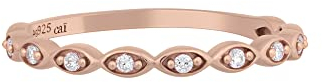 cai Damen Ring 925/- Sterling Silber Glänzend Zirkonia rot 274270227-2