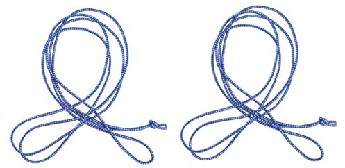 Toyvian 2stücke Kids Elastisches Sprungseil Für Mädchen Outdoor-spielzeug Für Schule Und Blau Und Weiß Perfektes Trainingsgerät Für Sport Und Fitness