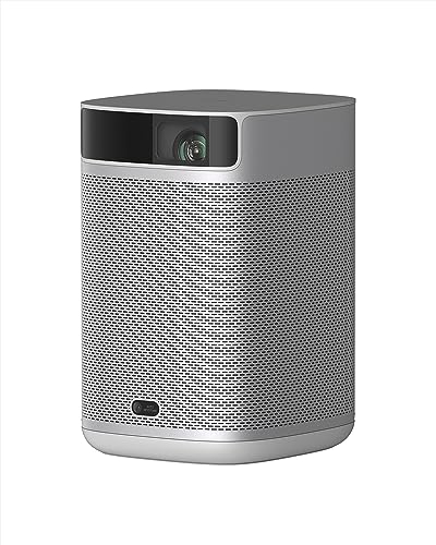 XGIMI MoGo 2 Mini Beamer, 400 ISO Lumen, 2X8W-Lautsprecher, Portable Beamer WiFi Bluetooth Heimkino Video Projektor mit Autofokus, Objektvermeidung, Bildschirmanpassung.