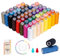 60 Farben Nähgarn für Nähmaschine, Garn 250 Yard/Rollen 100% Polyester Nähfaden Sewing Thread, Faden set mit Nadeln, Einfädler und Stecknadeln