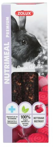 Zolux Nutrimeal Stick Kaninchen Rote Beete 115 GR 2 ST