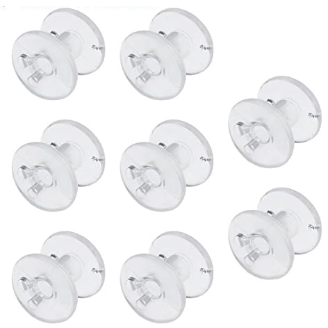 Navna 8 Pieces Blind Cord Cleat Safety Blind Cord Winder Window Blinds String Holder Clear Cleat For Home Office Use Blind Cord Winder Clear Safety