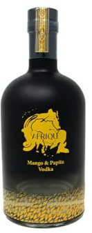 Afrique | Vodka Mango & Papita 35% ABV | 70cl | Features smooth 35% ABV vodka with mango and papaya notes for tropical cocktails and long mixed serves.