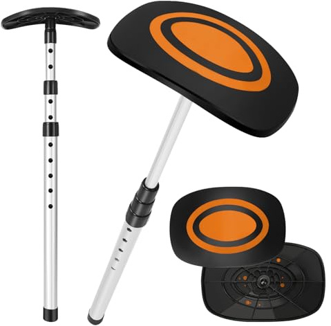 GearRoot Portable Golf Travel Bag Support Pole, Umbrella Anti-Impact Support Cover Protector and Aluminum Alloy Rod, Golf Club Travel Bag Support System Protect Clubs from Impact, Orange