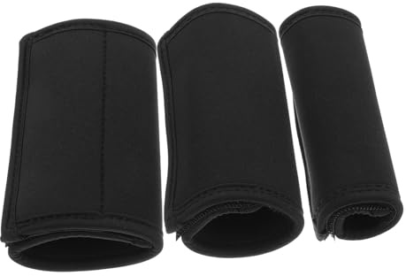 Abaodam Carbon Rahmenschutz aus Neopren für Mountainbikes Schwarz Wiederverwendbar Kratzfest Einfache Montage Universelle Passform