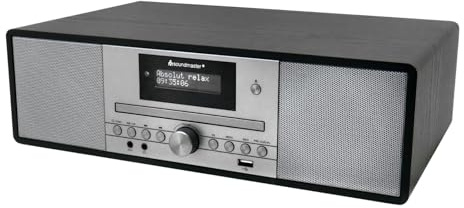 SOUNDMASTER Stereomusikcenter DAB980SW, DAB+/FM, CD, MP3, USB, BT
