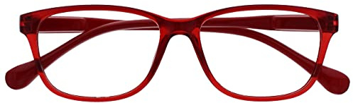 La Compañía Gafas De Lectura Rojo Ligero Lectores Estilo Diseñador Hombres Mujeres R27-Z +1,50