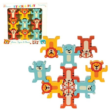 SCHYLLING SC - Spa Little Classics Stack And Play Animals Multicolore - Version Anglaise