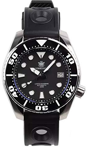 Steeldive SD1971 Taucheruhr Sumo, NH35, AR Saphir, Lume, 200m Diver, BNIB