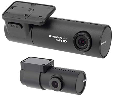 BlackVue DR590X-2CH (32 GB) UK Edition - Full HD Front and Rear Dash Cam with Smooth 30fps Video, Wi-Fi, Intelligent Parking Mode, Smartphone App and Desktop Viewer for PC/Mac