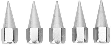 Kuuleyn 5 uds., Accesorio de Boquilla de Punta de Grasa de Repuesto de Metal, Accesorios de lubricación de Pistola de engrase de pezón, Pistola de engrase de Cobre de Acero