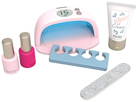 Smoby Toys - My Beauty Nagelstudio (6-teilig) - Maniküre-Set für Kinder ab 3 Jahren mit Licht- & Sound-Effekt