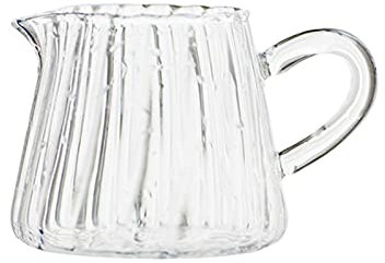 Sauce boat Gravy Boats Serveware Dining Gravy Boat Household Heat-resistant Glass Teapot Daily Fruit Juice Drink Can British Coffee Milk Jug Microwave-heated Milk Cup, Suitable for Family Cafes Easy P