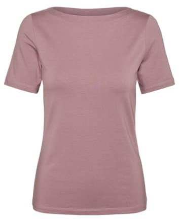 VERO MODA Women's VMPANDA MODAL S/S NOOS Top, Nostalgia Rose, XSW / 30L