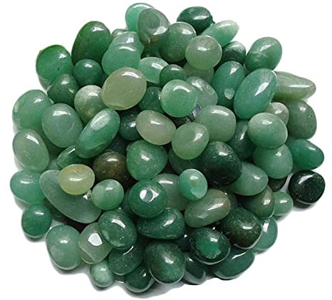 GIVBRO Pietre decorative ciottoli granuli di fiume ghiaia mini pietre per abbellimento paesaggio giardino acquario decorazione verde - 500 g