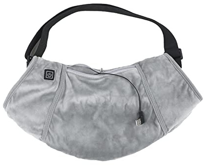 BFYDOAA Beheizter Handmuff tragbarer Handwärmer Outdoor USB Heizung Fäustlinge Samtbeutel für Winter Jagd Camping Golf - 3 Heizstufen