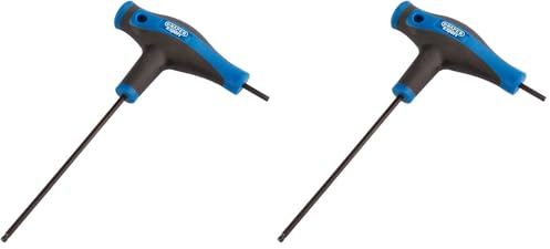Draper 33908 Soft Grip T' Handle 3.0mm Hexagon and Ball End Key (Pack of 2)