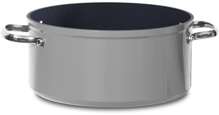 Nuwave Healthy Duralon Blue Ceramic Nonstick 4,7L Stockpot, Diamond Infused Scratch-Resistant, PFAS Free, Dishwasher & Oven Safe, Induction Ready & Evenly Heats, Stay-Cool Handle