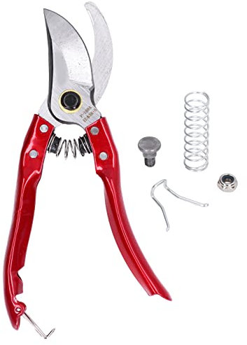 Tyenaza Ciseaux d'élagage, sécateurs à cliquet, sécateurs de jardin en acier au carbone, ciseaux de jardin à économie de travail, tondeuses à main professionnelles, sécateurs pour