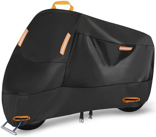 Funda para Moto para Yamaha Tricity 125 155 300 Tricity125 Tricity155 Tricity300,Funda Moto Impermeable Fundas Motos, Cubierta Moto Exterior Interior Cubre Moto Antipolvo UV Protector Accesorios