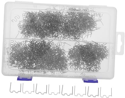 TOPBATHY 1000pièces Kit De Réparation De Pare-chocs Plastique Agrafes Chaudes Pour Voiture Tiges De Soudage Supports De Lampe Pointes De Soudage