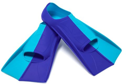 HPLSZCN Pinne da Snorkeling, Taglia 39-43, Pinne Corte Leggere con Tallone Aperto, Design Antiscivolo, per Nuoto e Immersioni (L)