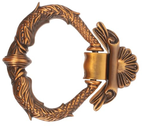 SHINEOFI Metalltürklopfer Für Haustür Zinklegierung Klassischer Türklopfer Vintage-stil Türklopfer Einziger Für Tür Schickes Türdekore Für Haushalt Für Haustür Türteil