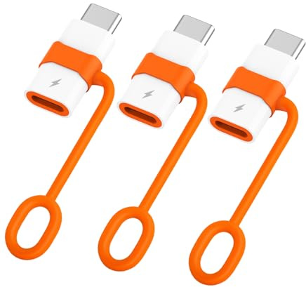 Obcxin USB C auf Lightning Adapter (3er-Pack), 36W USB C auf Lightning Adapter,Kompatibel mit iPhone 14,13,12, 1 Pro Max,iPad Pro/Air 5/Mini 6,ohne Audio/OTG Unterstützung,mit Verlustschutzband