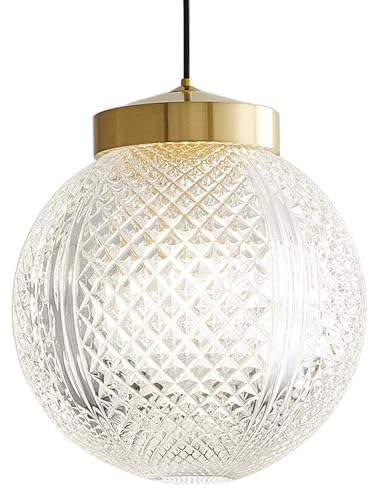 WGFJKI Nordic Style Glass Pendant Lamp, Creative And Personalized Hanging Light Lampshade, G9 Light Source Single-head Chandelier, Flush Mount Ceiling Pendant Light, Balcony Restaurant Decoration Li