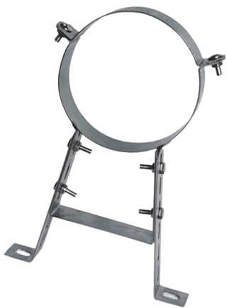 Chimney pipe bracket,Chimney Pipe Mounting Bracket for Stove and Fireplace, Flue Liner Clamp, for 200mm Pipe