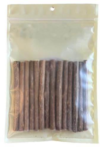 Teething Stick Dogs – 14 Pieces Teething Sticks Treats, Long-Lasting Chew Snacks | Stress Relief Texture Design, Healthy Gum benefet, Puppy Dog Cat Use Indoors Outdoors, Safe Daily