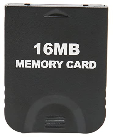 Shuoshenm Pour carte mémoire, carte mémoire de console de jeu haute vitesse, carte mémoire de jeu Plug and Play avec boîtier ABS pour accessoires de stockage de données (16 Mo (251 blocs))