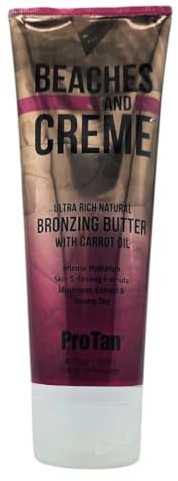 ProTan Beaches and Creme Reichhaltige natürliche Bräunungsbutter mit Karottenöl, 250 ml