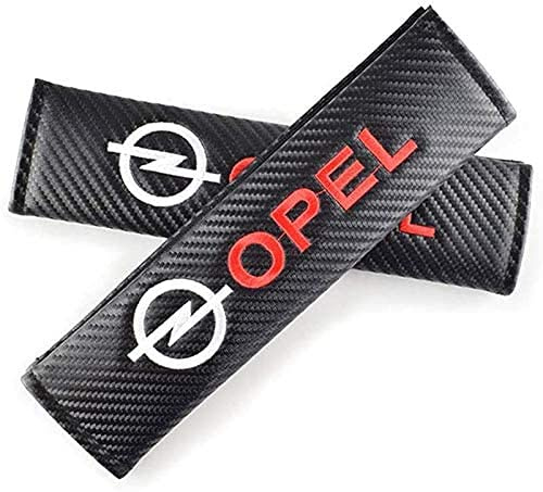 MEIDUN 2 PCS Coche Almohadillas Pinturón Cinturón Seguridad para Opel Astra J G Insignia Corsa D Vectra C Zafira, Protector Hombro Cuello CóModas Auto Interior Accesorios
