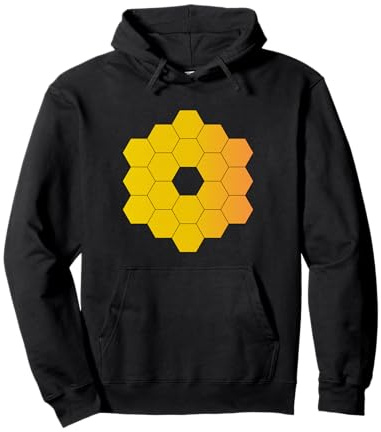 Webb Space Teleskop Spiegel Design Science Universe JWST Pullover Hoodie