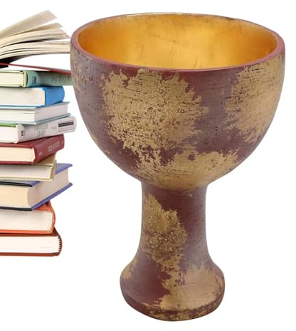 HAMAGI Accessoire Saint | Coupe du Saint Graal d',Calice Christian Calice Cup, cinéma en résine pour Cosplay, Collection Loisirs