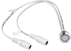 LAZIRO LED Dimmer 12V Touch-Schaltflächensteuerung stufenlos dimmbarer Schalter for LED Streifen Licht DC 5V -24V.